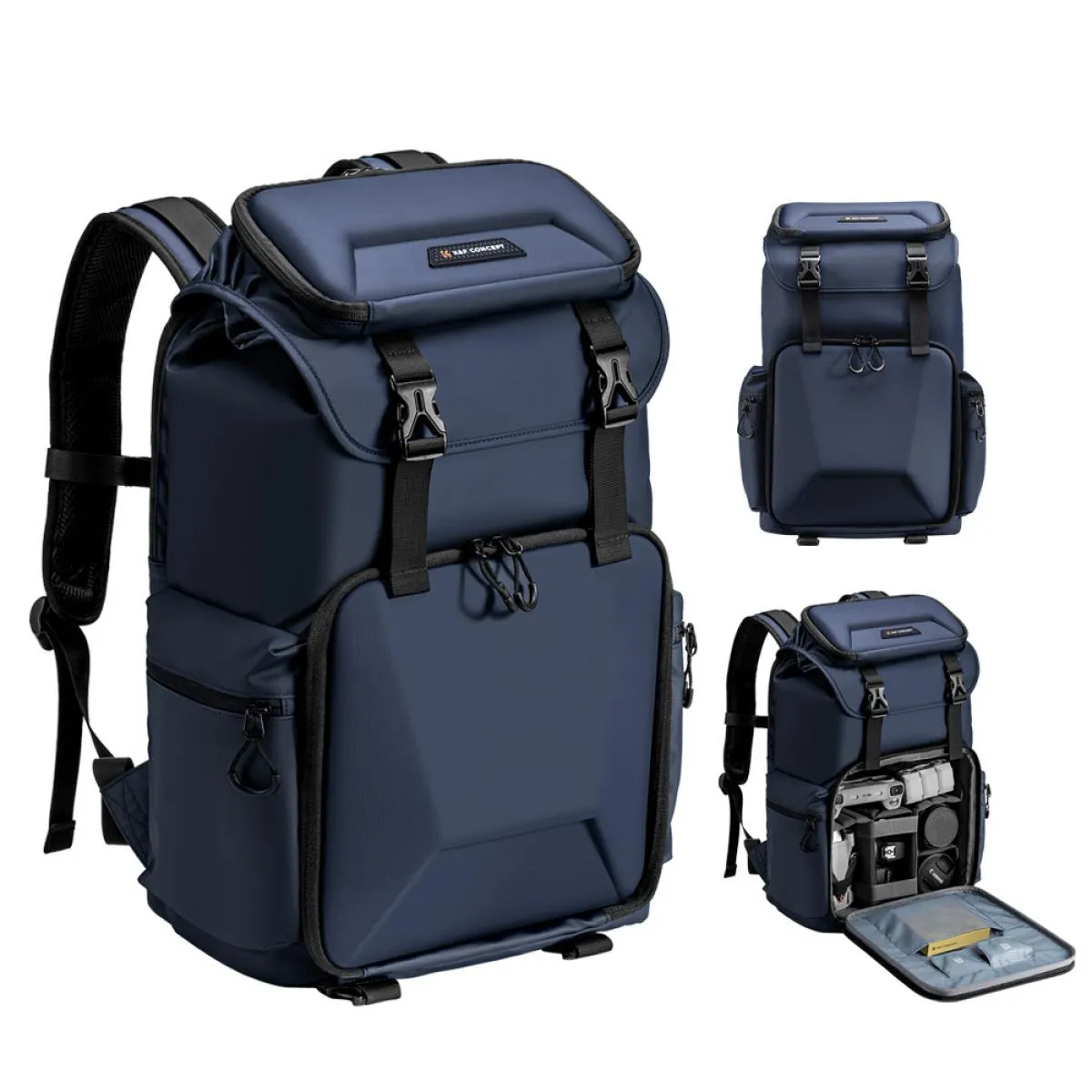 15.6" Camera Backpack Bag 25L with Laptop Compartment for DSLR/SLR Mirrorless Camera Case for Sony Canon Nikon Camera/Lens/Tripod Parts
