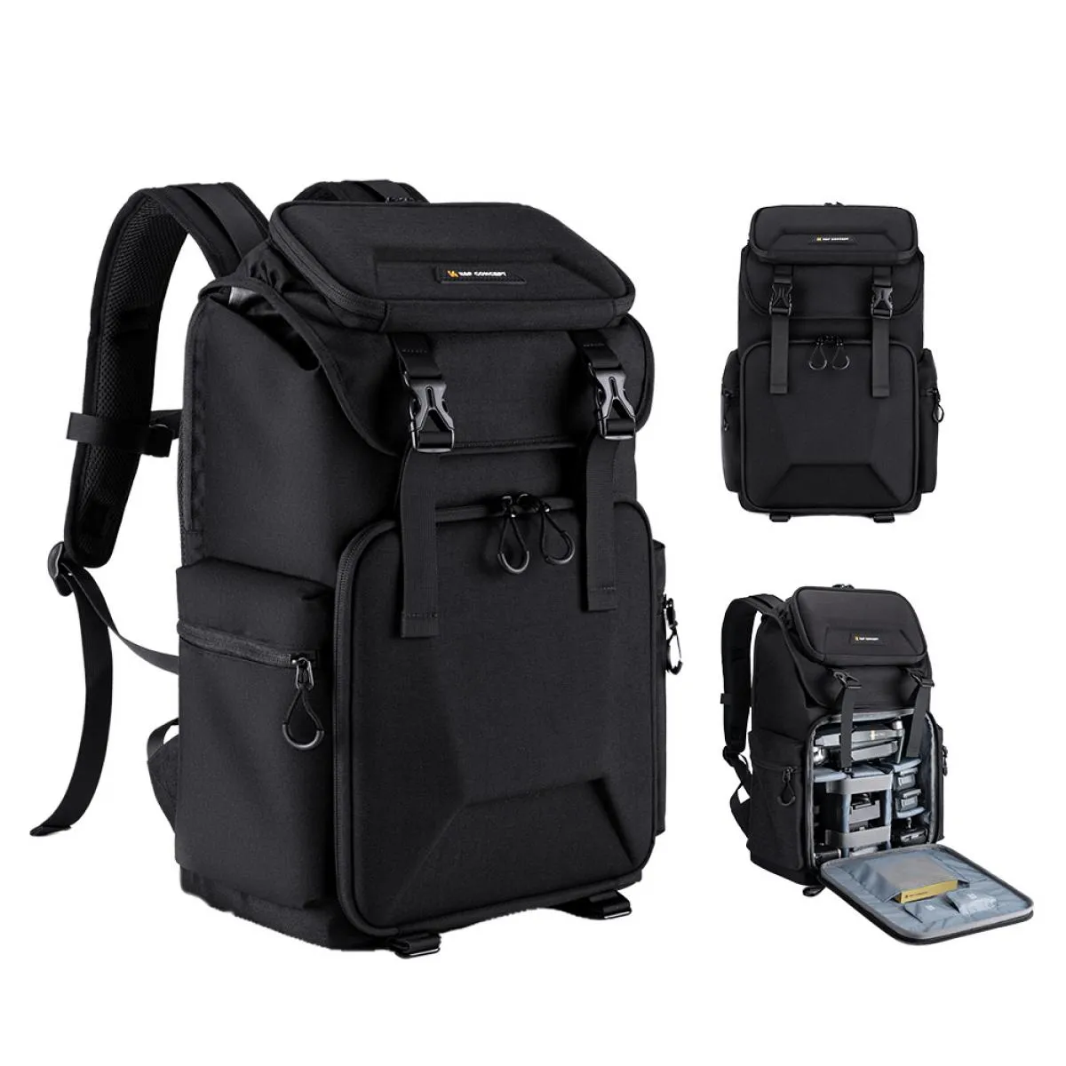 15.6" Camera Backpack Bag 25L with Laptop Compartment for DSLR/SLR Mirrorless Camera Case for Sony Canon Nikon Camera/Lens/Tripod Parts