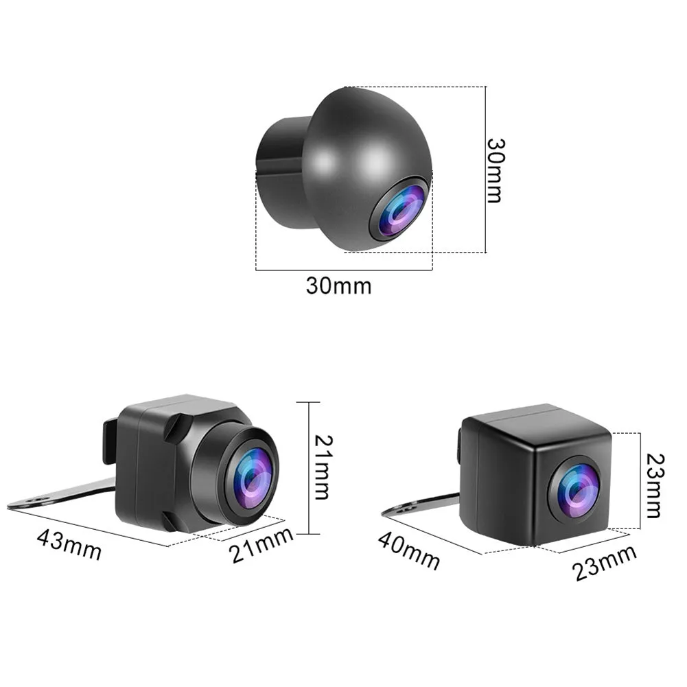 360 Panoramic Camera All-round Wired Ahd720 Dash Cam Night Vision