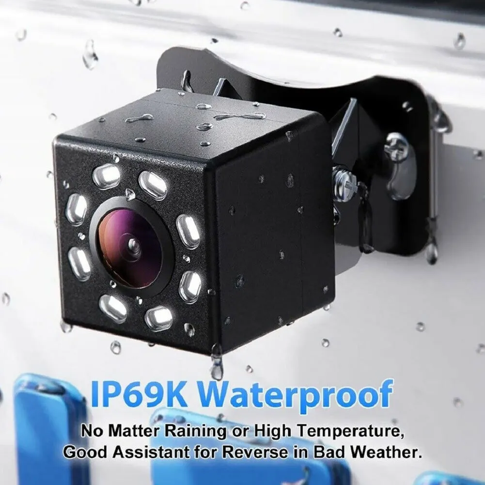 4.3 Inch LCD Display Backup Camera Monitor 8 LED Lights