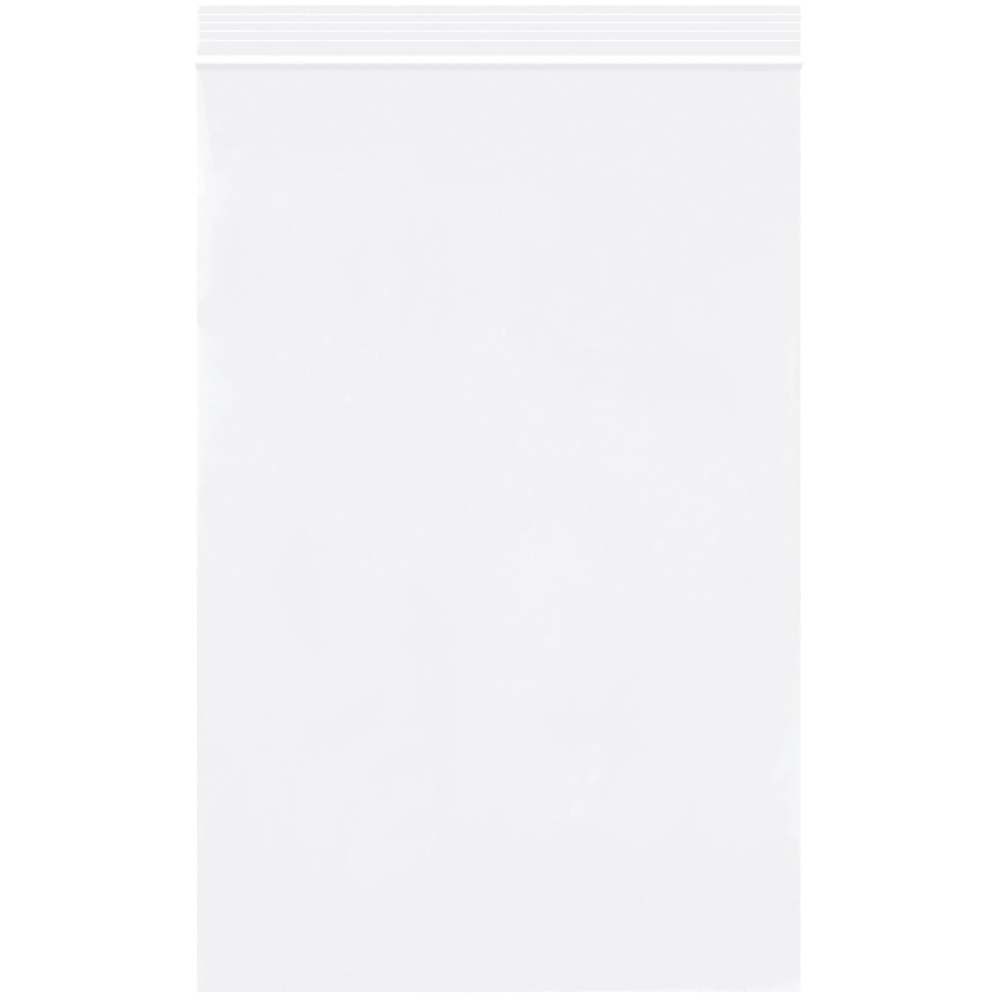 6 x 9" - 2 Mil White Reclosable Poly Bags