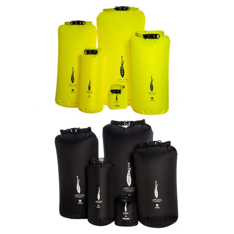 AFISHTOUR Outdoor Bunch Storage Bag Multi-Function Light Thin Waterproof Storage Bag, Size: 5L(Yellow)