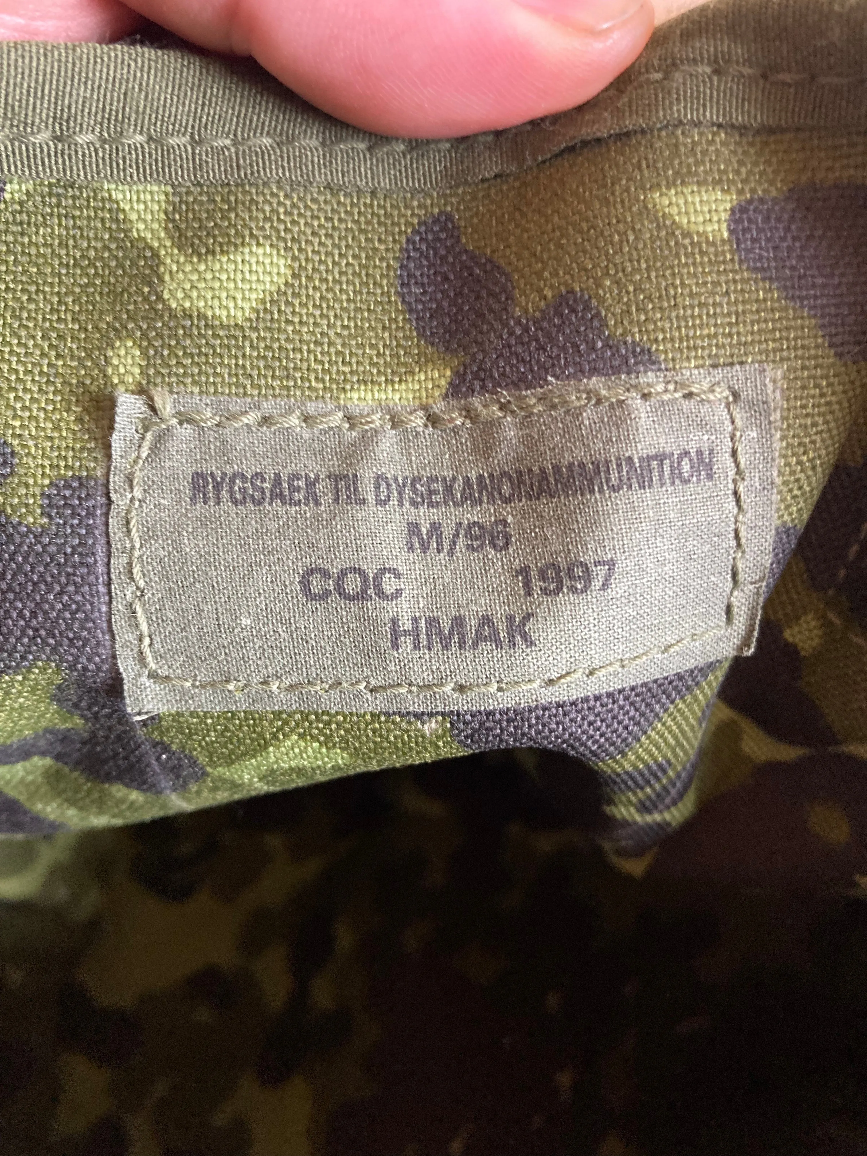 Backpack, Danish Army Patrol Pack M84