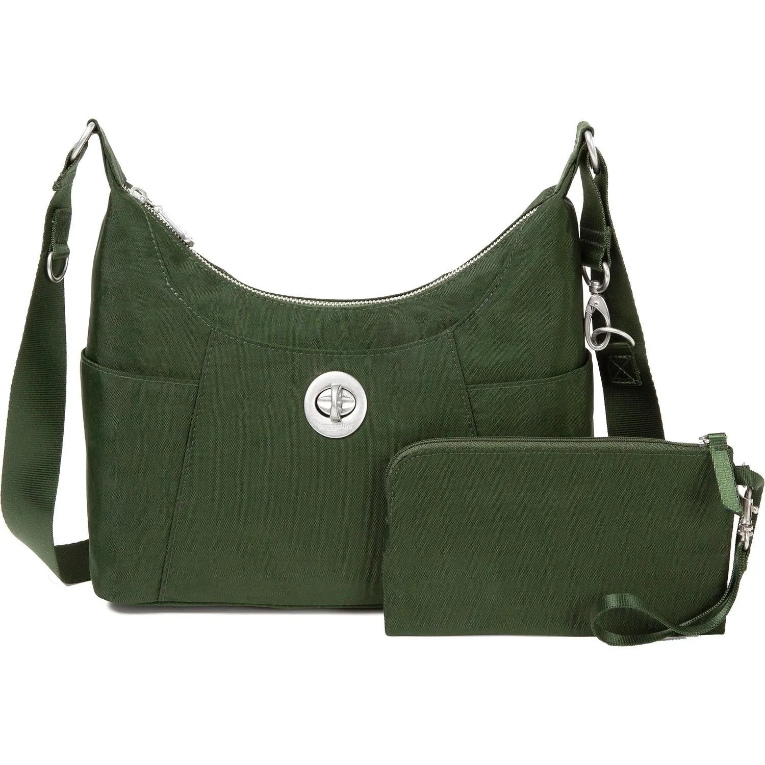 Baggallini Zurich Medium Hobo Tote Juniper Nylon