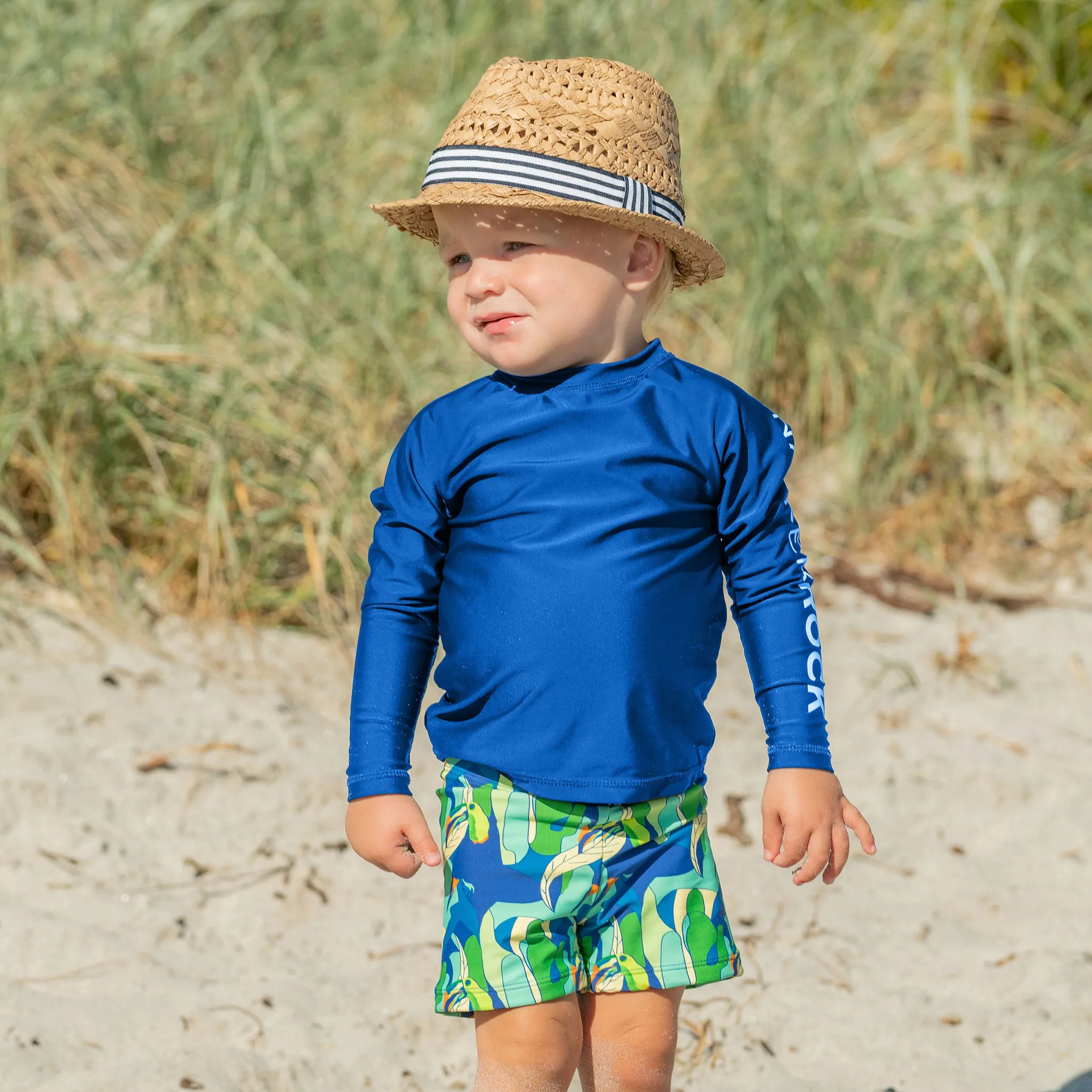 Beach Stripe Fedora
