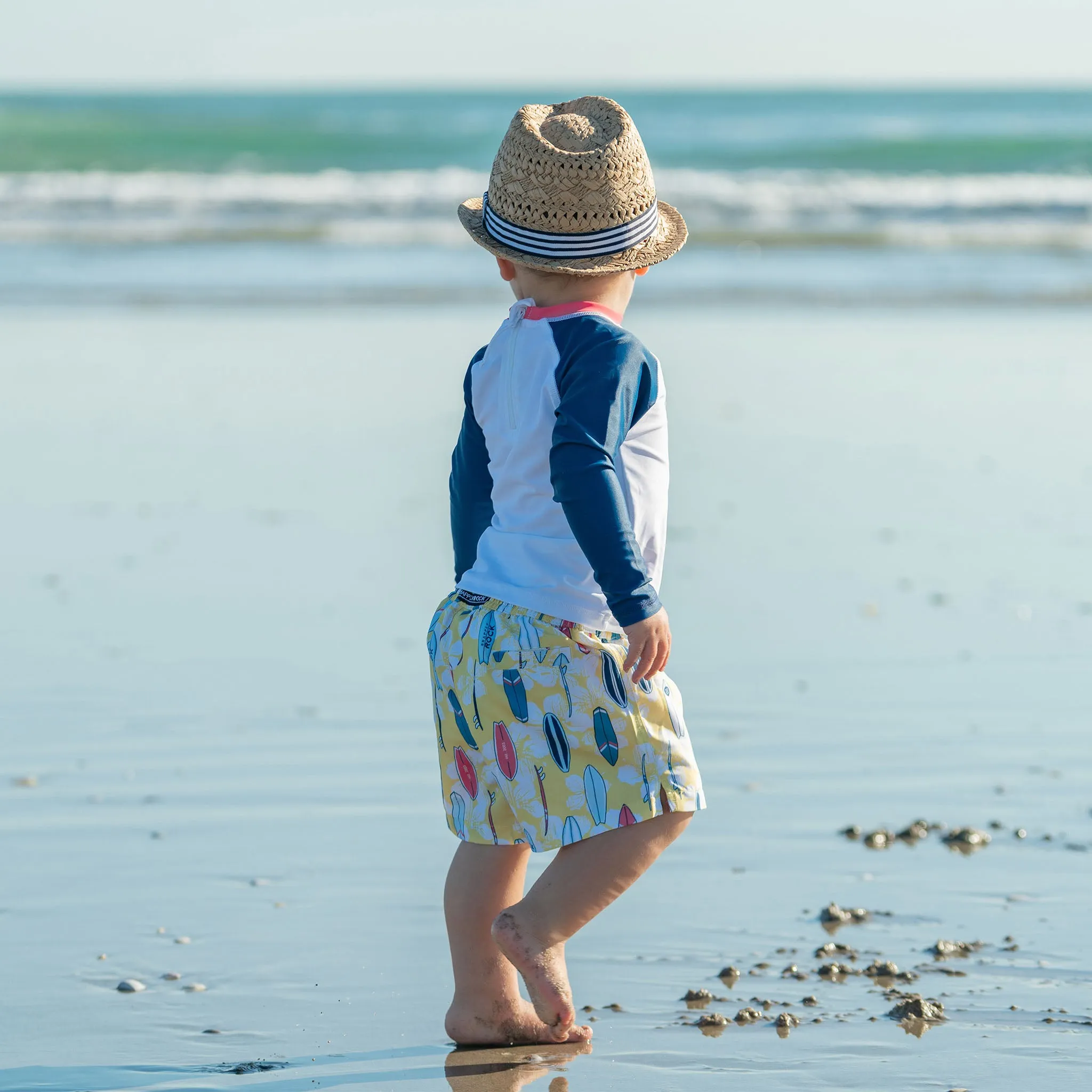 Beach Stripe Fedora