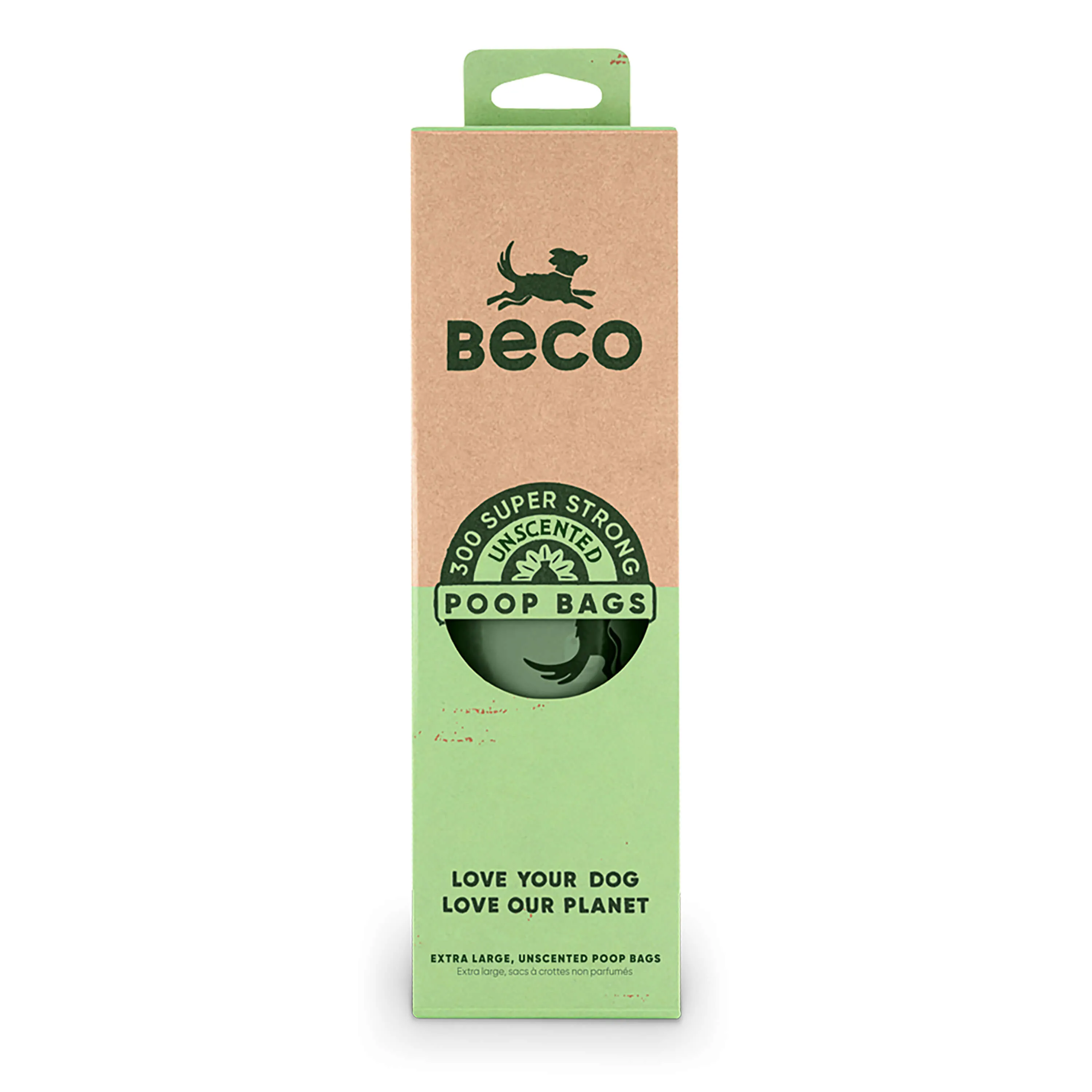 Beco Unscented Poop Bags 300pk Roll