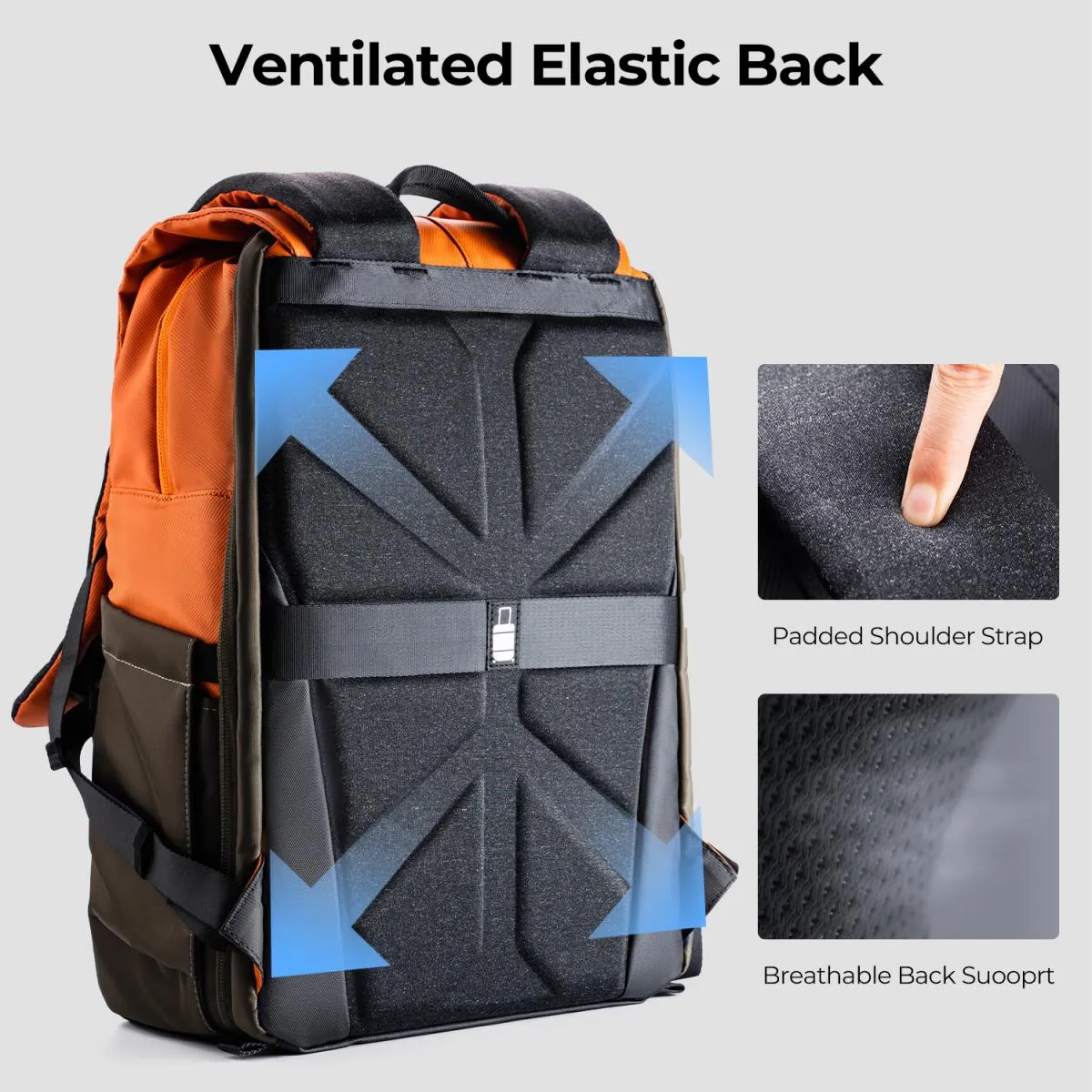 Beta Backpack 20L Photography Backpack, Lightweight Camera Bags Large Capacity Camera Case with Rain Cover for 15.6 Inch Laptop, DSLR Cameras