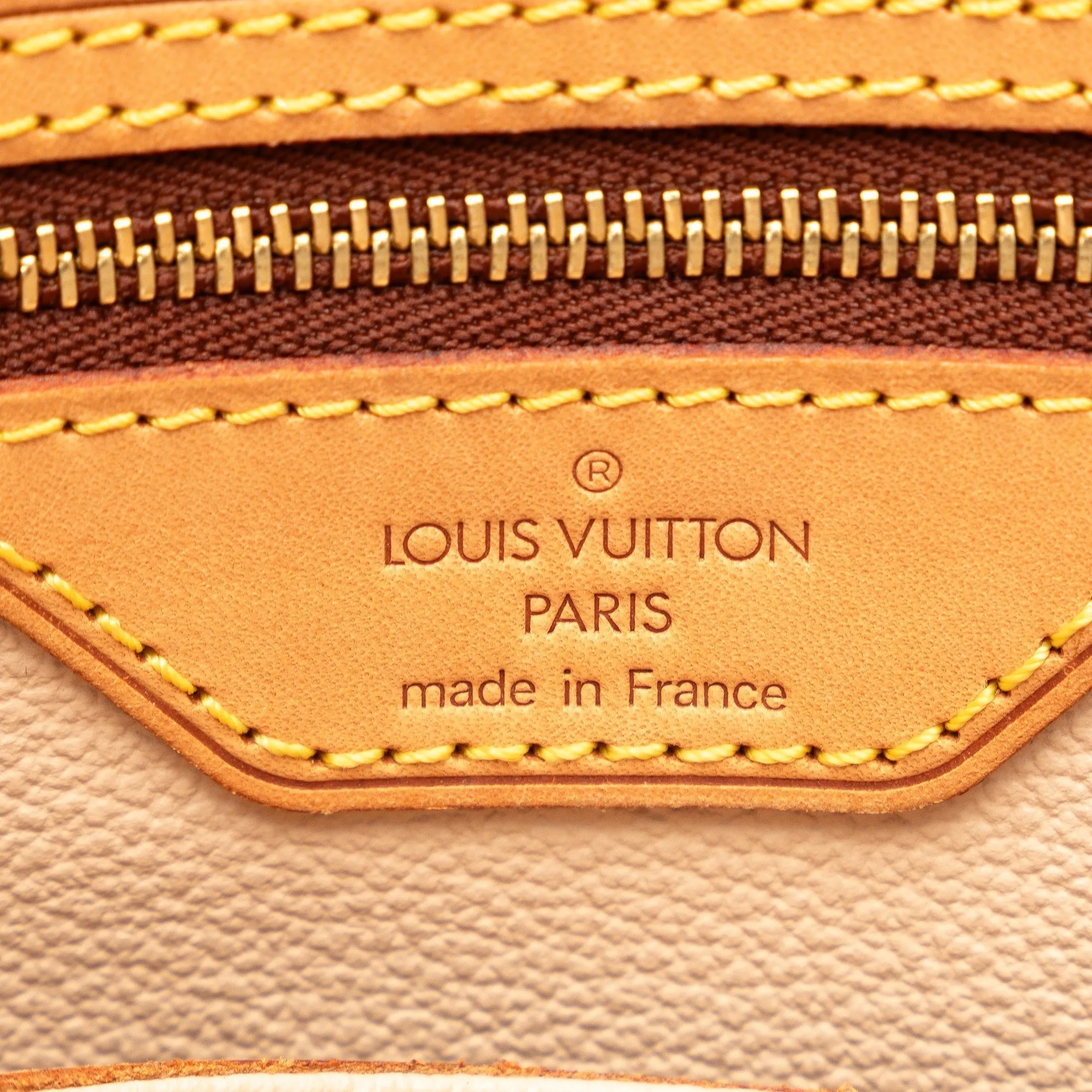 Brown Louis Vuitton Monogram Bucket GM