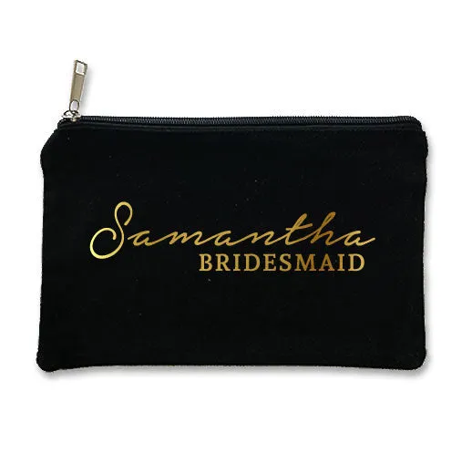 Canvas Makeup Bag - H