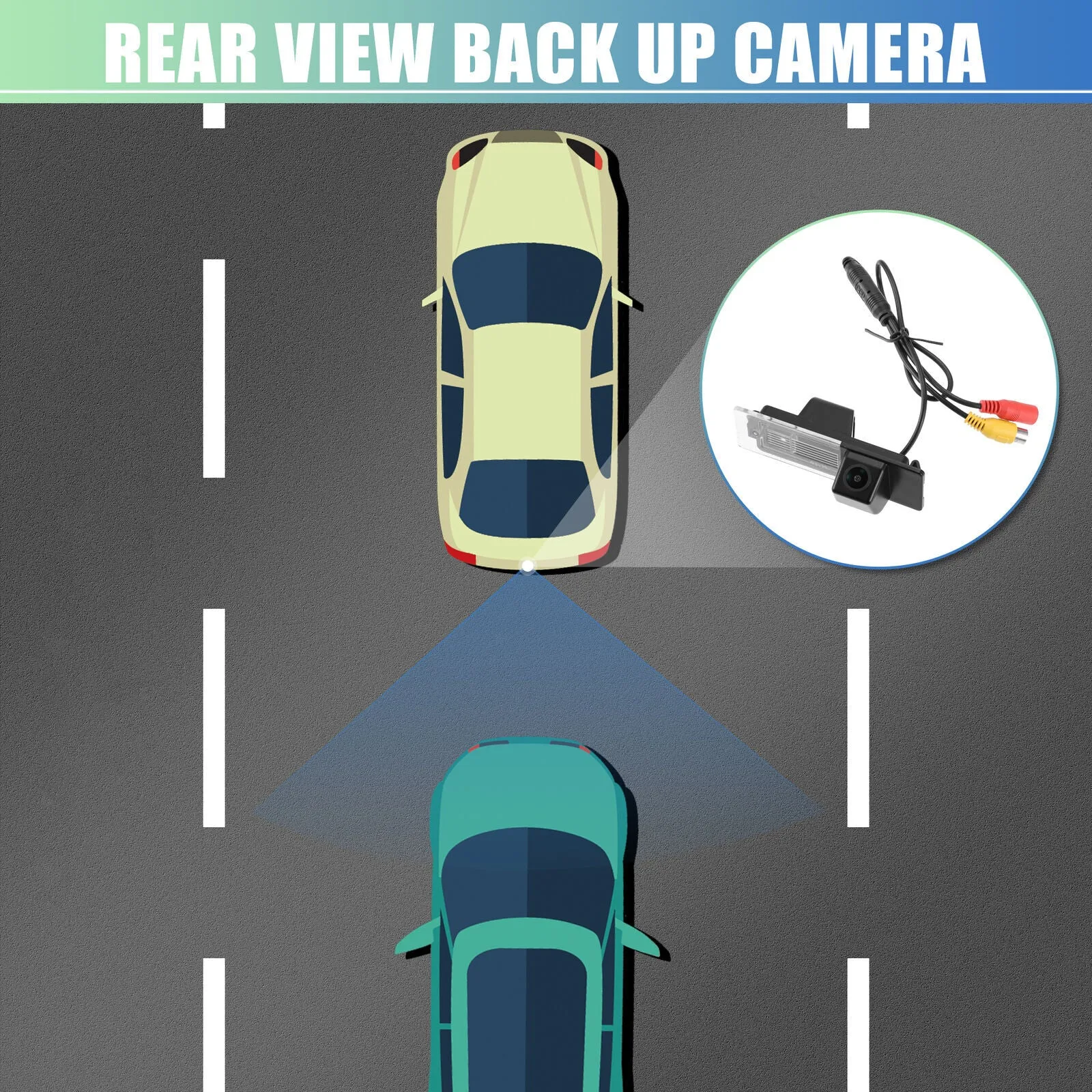 Car Rear View Back Up Camera Parking Auxiliary Camera For 1