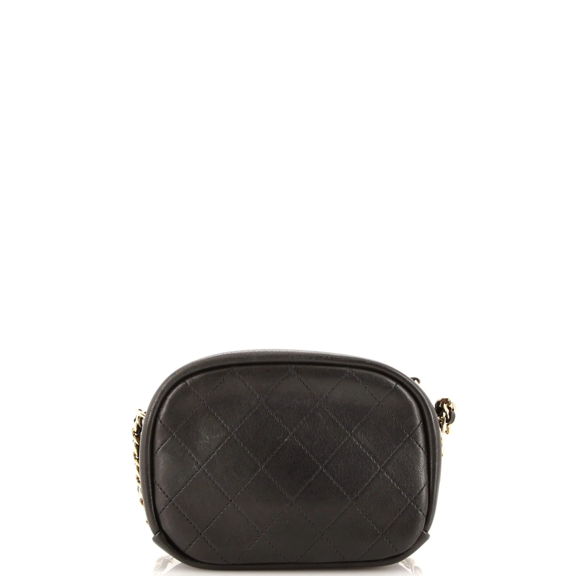 Casual Trip Camera Case Quilted Goatskin Small