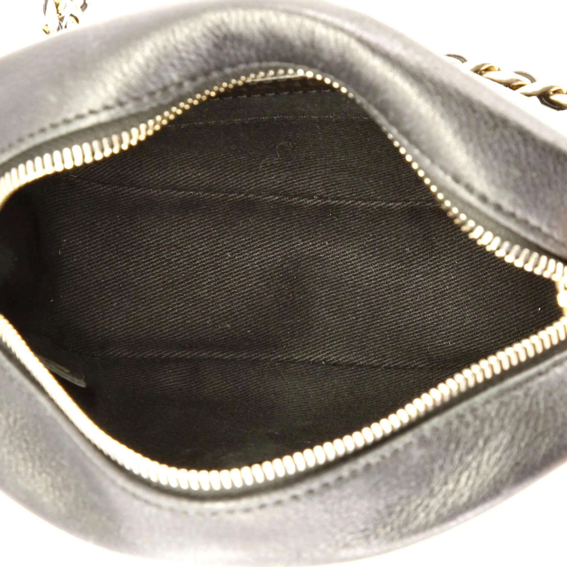 Casual Trip Camera Case Quilted Goatskin Small