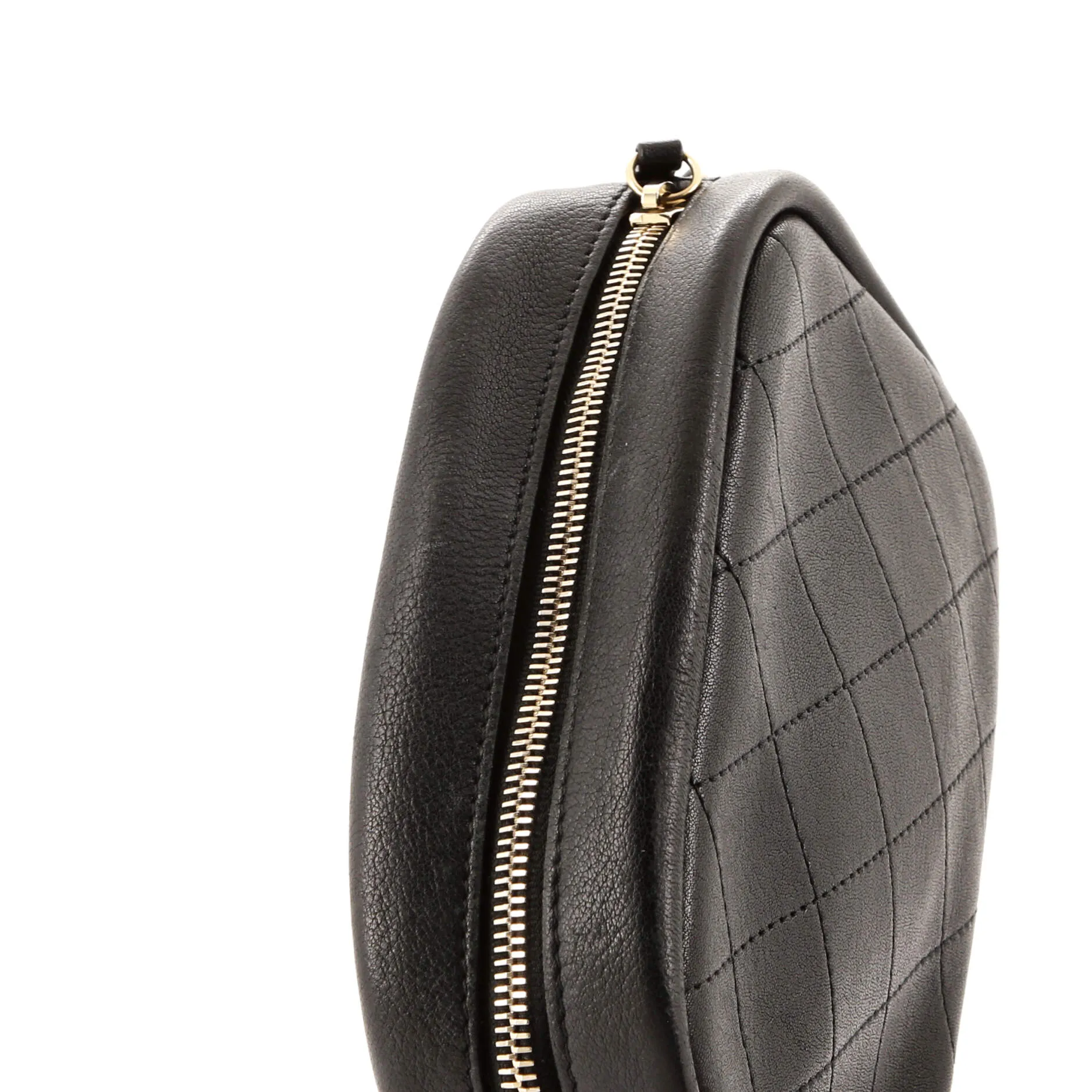 Casual Trip Camera Case Quilted Goatskin Small