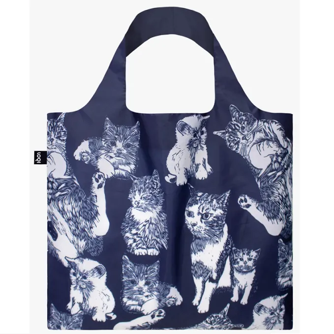 Cats Recycled Bag