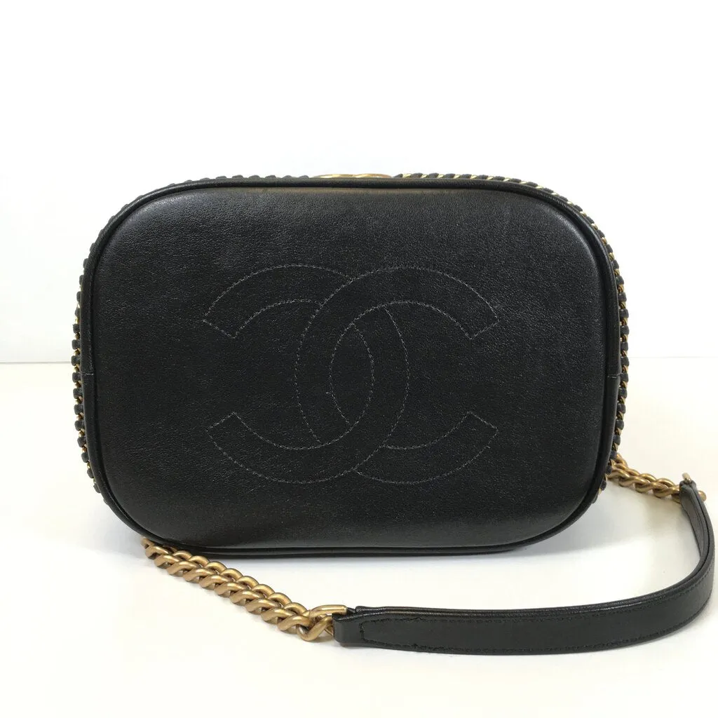 Chanel Chevron Bucket Bag