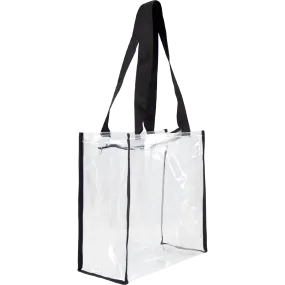Clear Square Stadium Tote