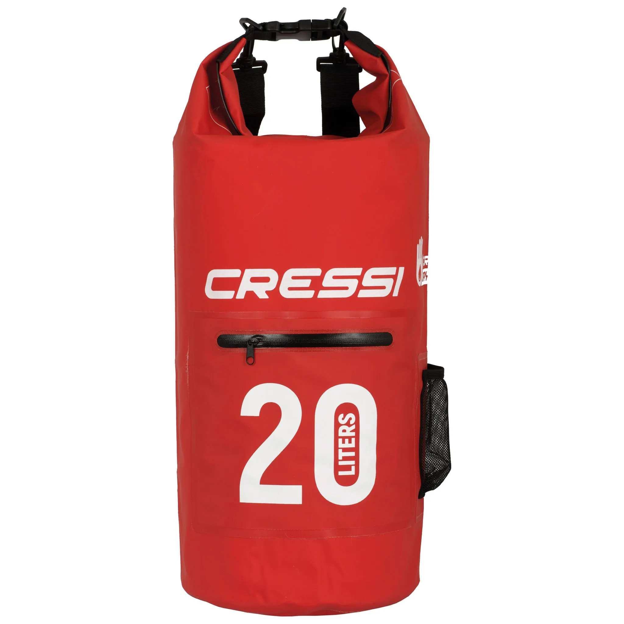 Cressi Dry Bag with Zip Pocket 10L or 20L