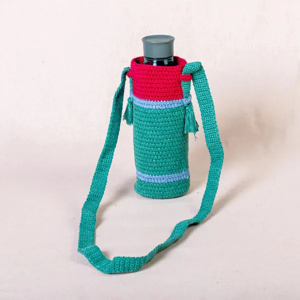 Crochet Bottle Sling Bag