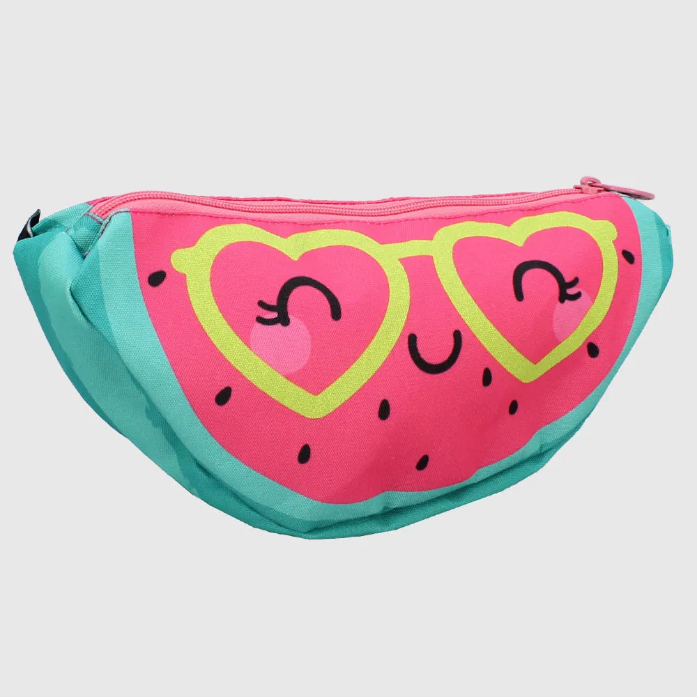 Cubs Fuchsia/Mint Green Watermelon Pouch