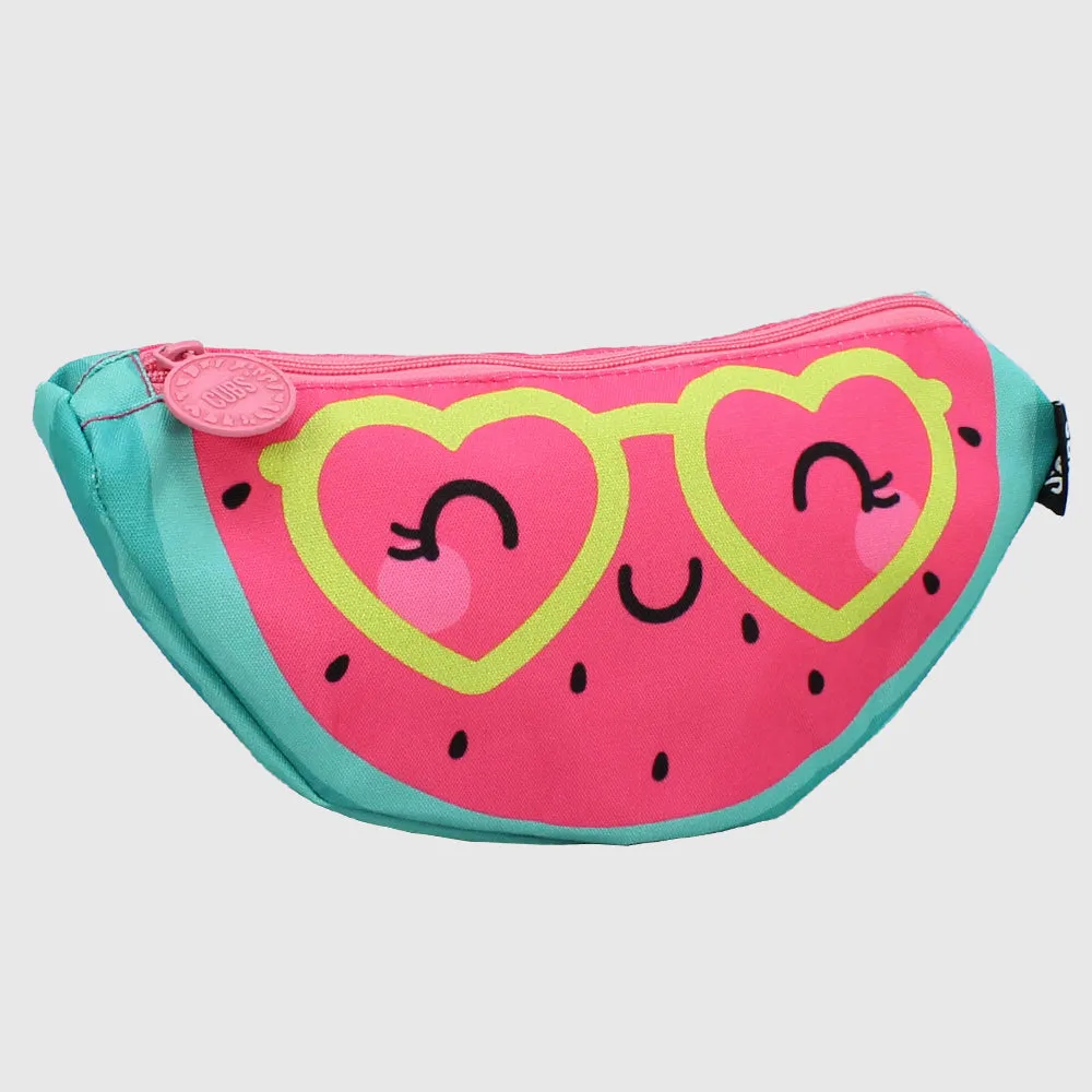 Cubs Fuchsia/Mint Green Watermelon Pouch