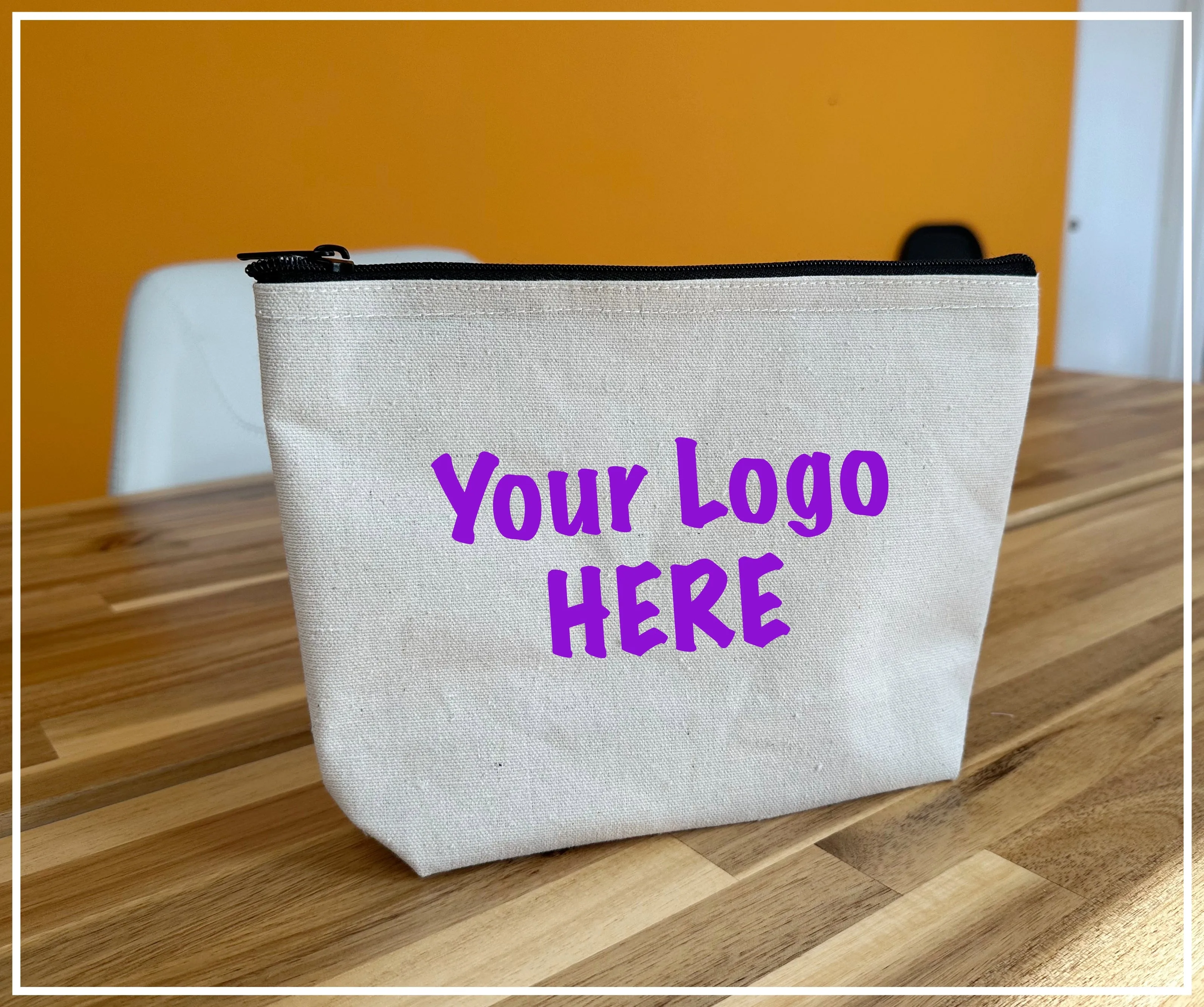 Custom Printed Cosmetic Pouch Bags Medium Size