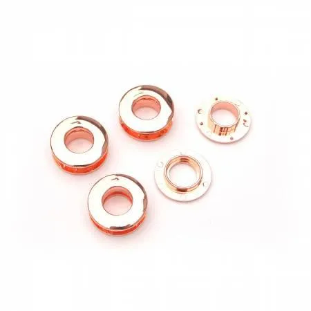 Double Faced Snap Together Grommets Rose Gold
