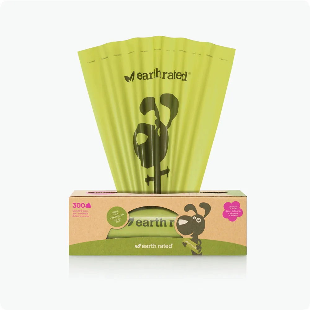 Earth Rated Lavender-scented Single Roll Doggie-Doo Bags