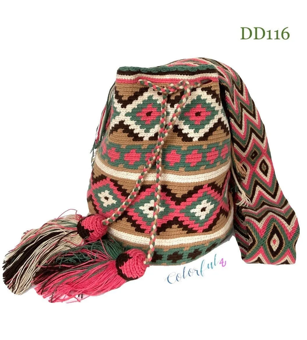 Earthy Tones Handbags | Desert Dreams Crochet Bags (L)