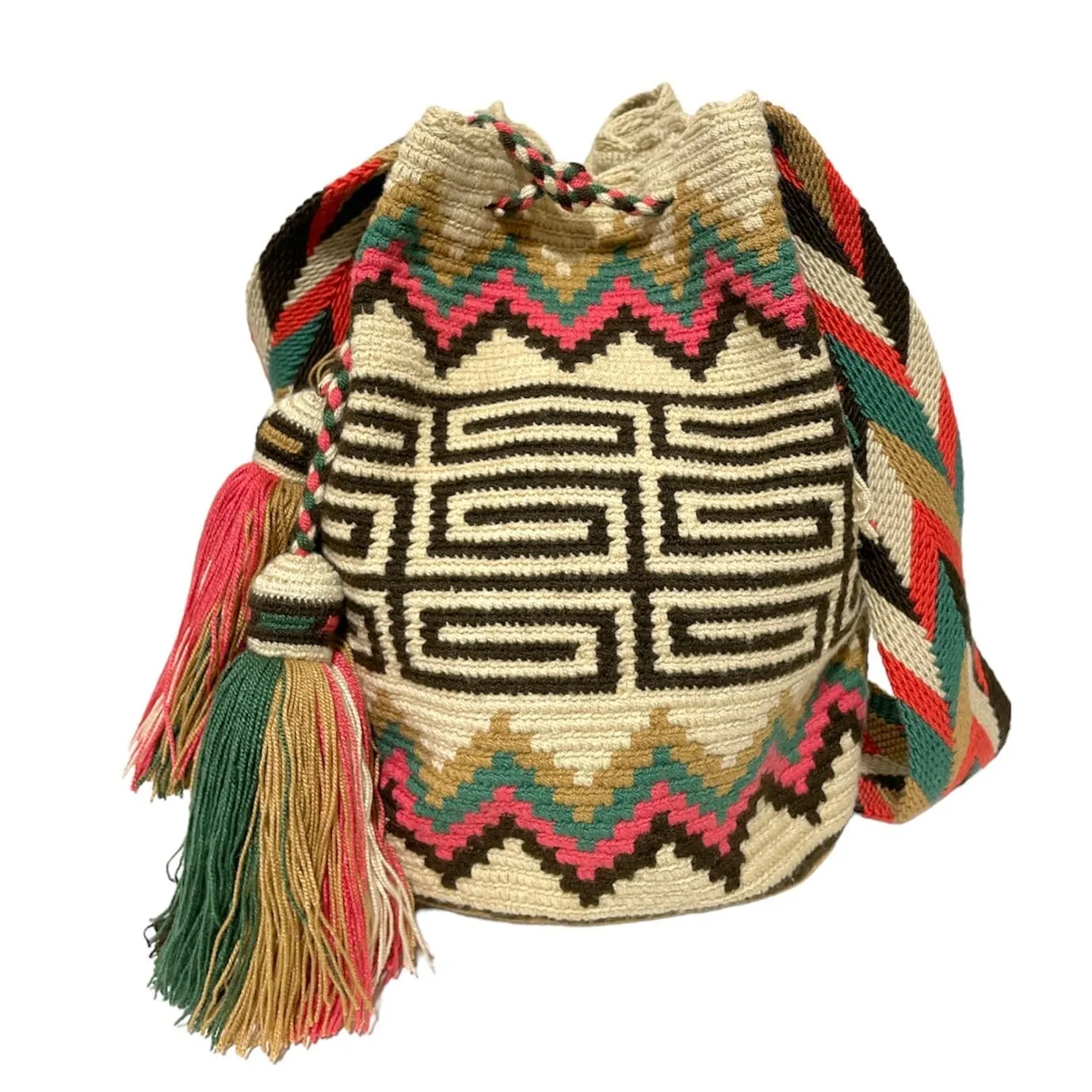 Earthy Tones Handbags | Desert Dreams Crochet Bags (L)