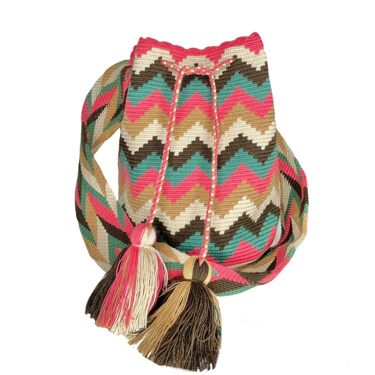 Earthy Tones Handbags | Desert Dreams Crochet Bags (L)