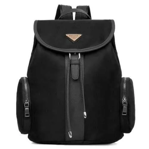 Fashion Style String and Splice Design Women's Satchel - Black