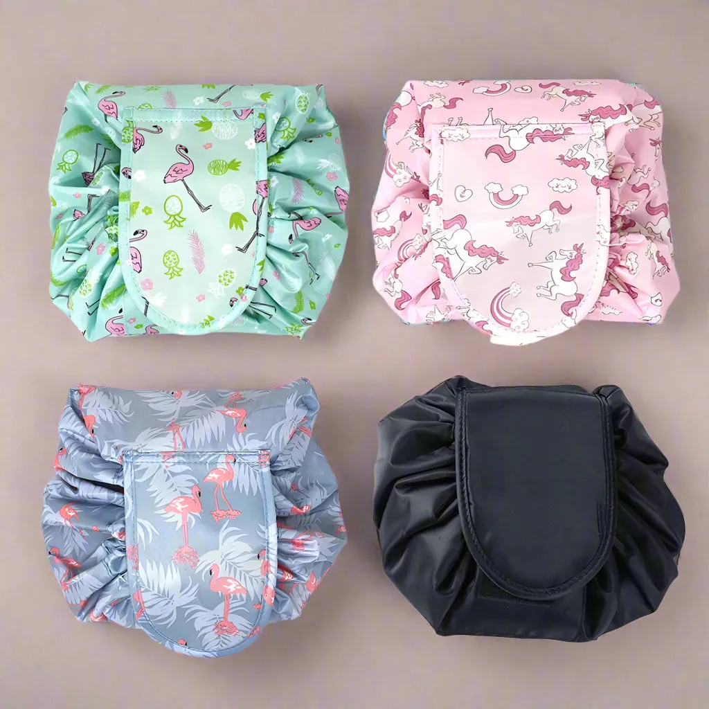 Glamza Drawstring Makeup Storage Bags - 4 Colours