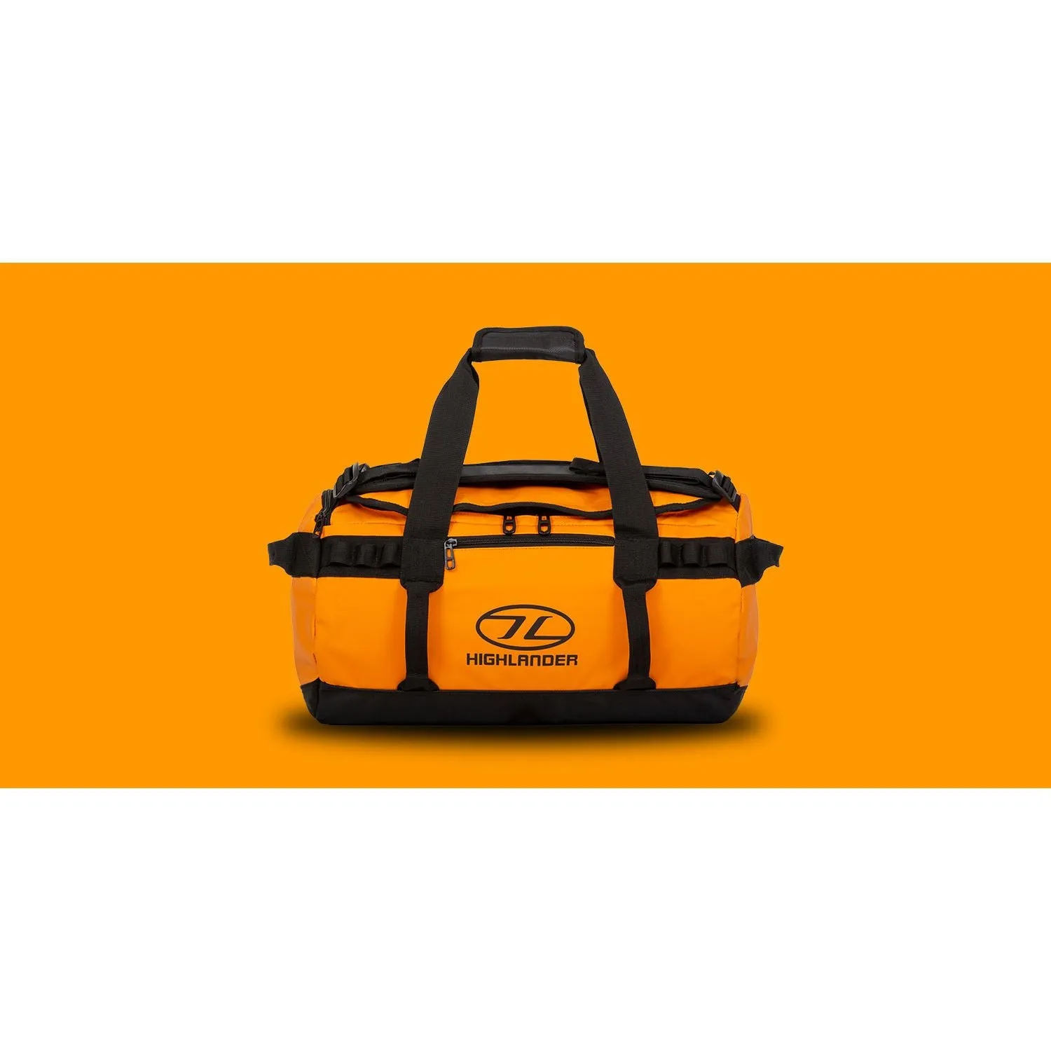 Highlander 30L Duffle Bag Storm Orange