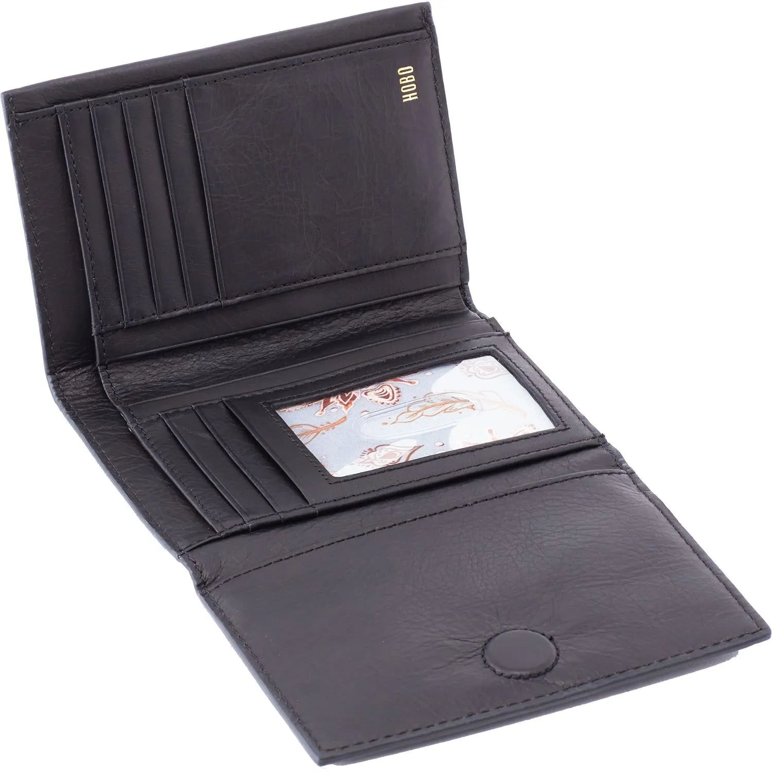 Hobo Cove Black Matte Vintage Leather