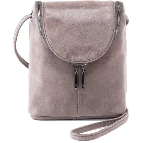 Hobo Fern Titanium Metallic Leather