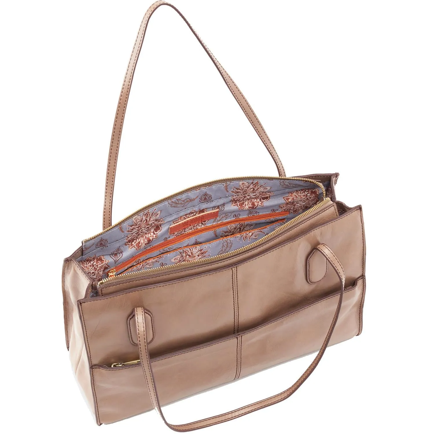 Hobo Friar Cobblestone Leather