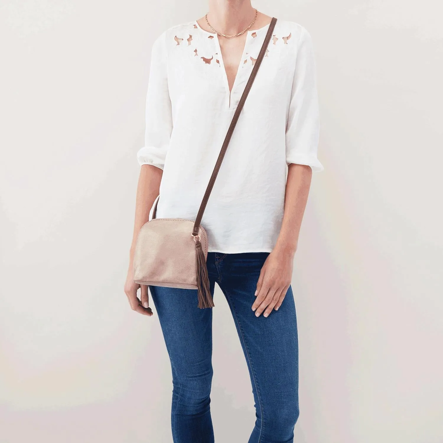 Hobo Nash Rose Dust Leather