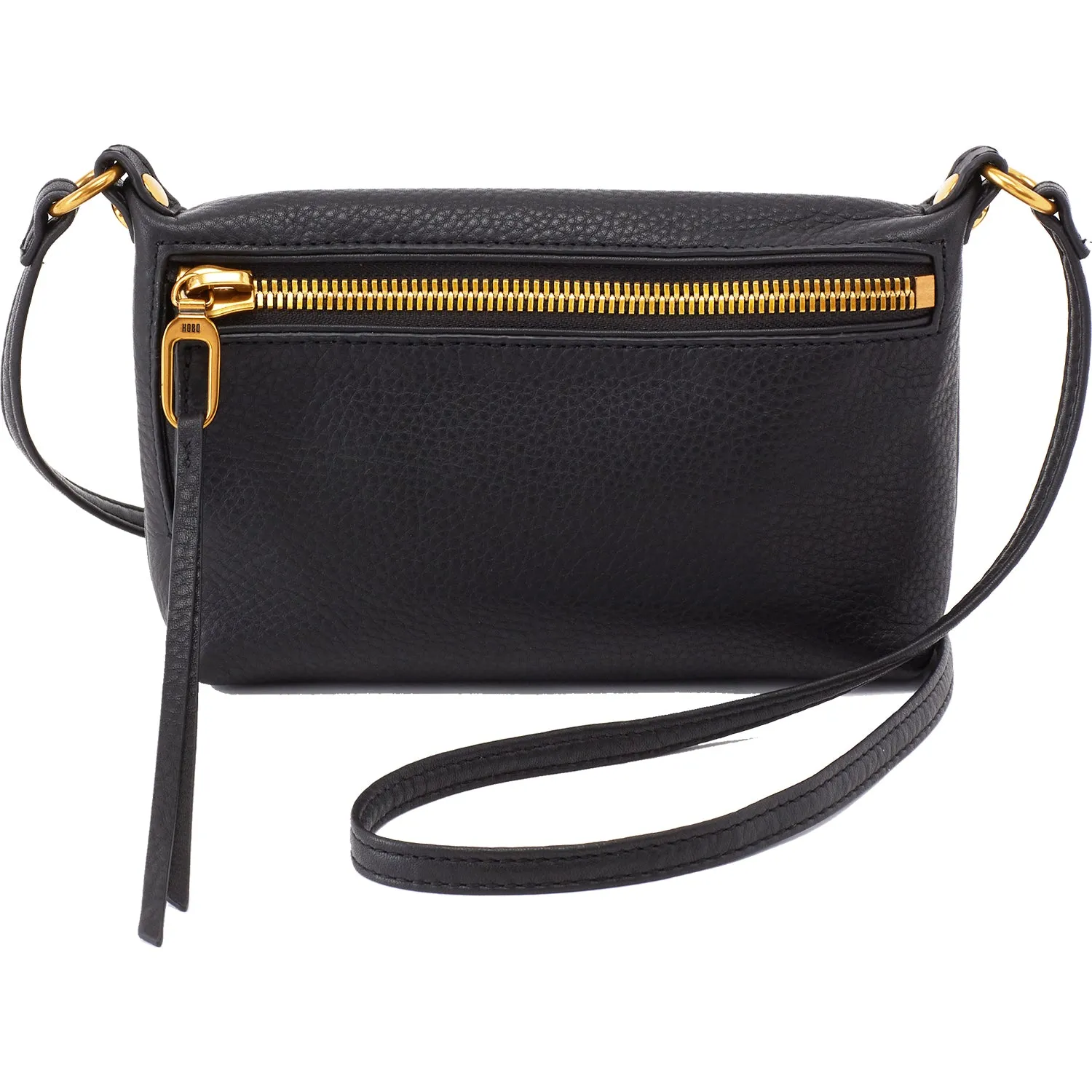 Hobo Pacer Black Velvet Hide Leather