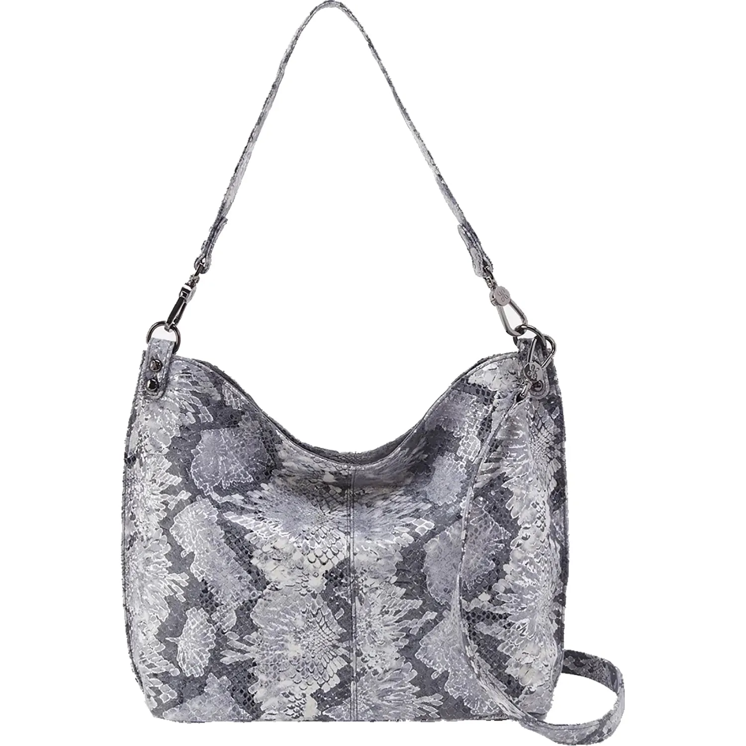 Hobo Pier Enchanted Floral Printed Hide Leather