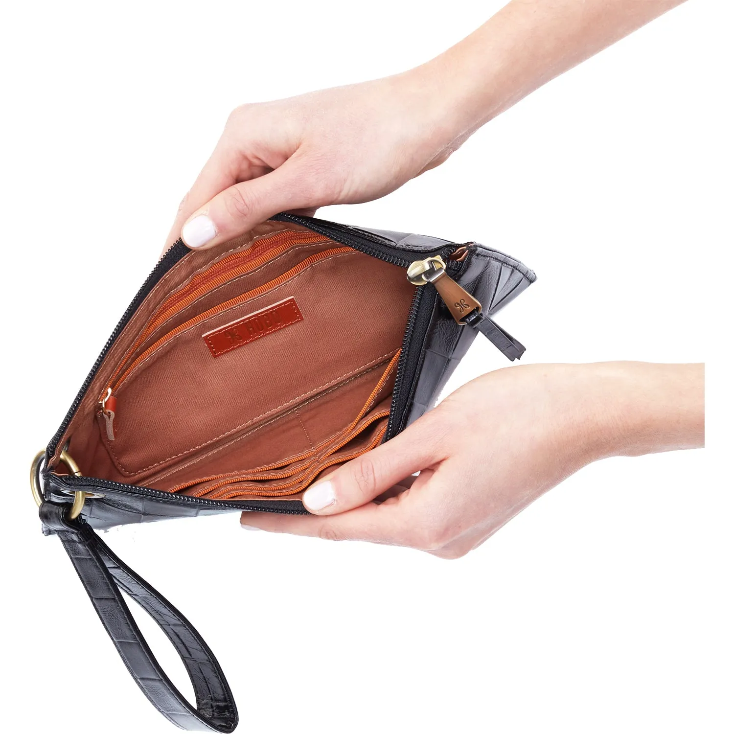 Hobo Vida Black Vintage Weave Leather