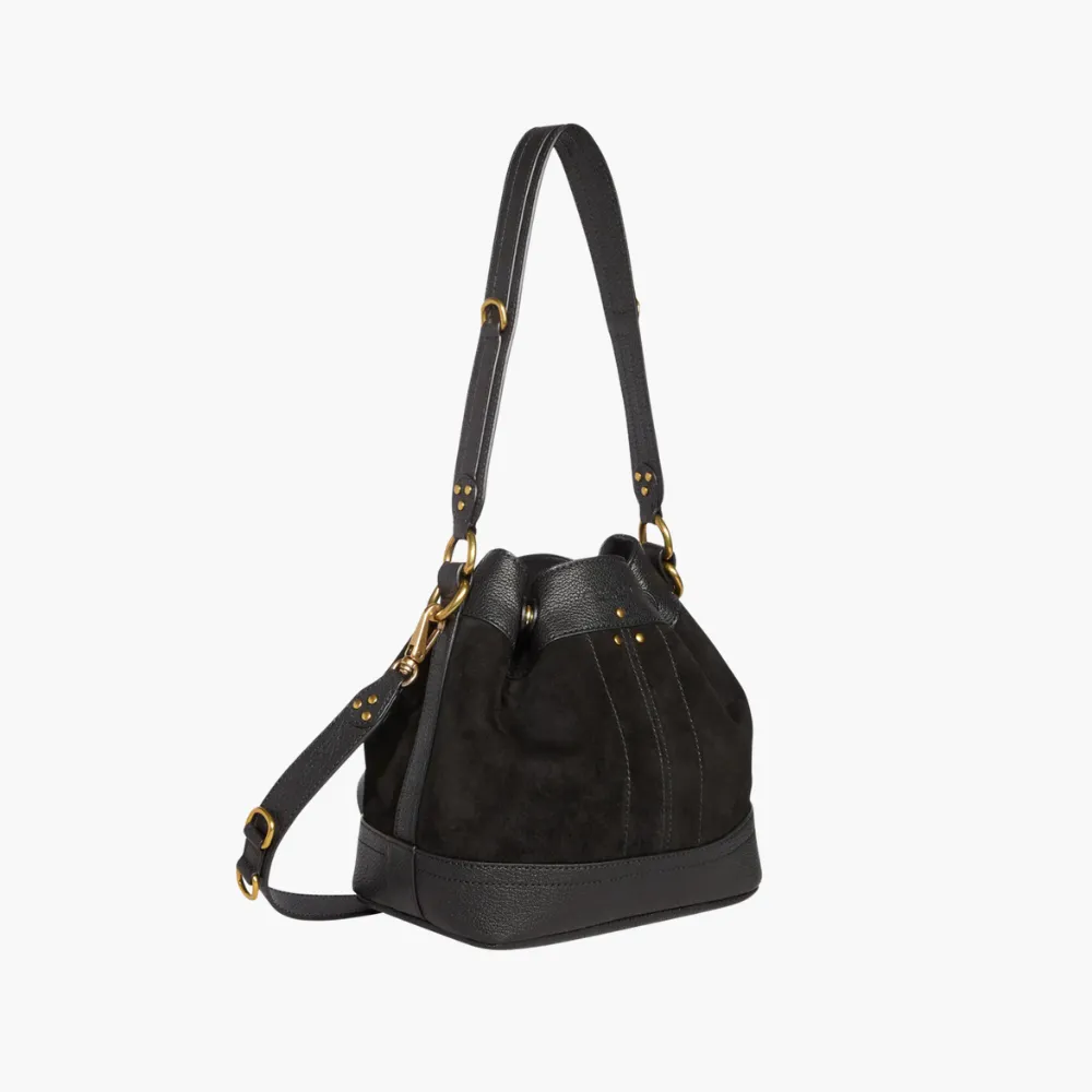 Jerome Dreyfuss Ben S - Split Suede Noir