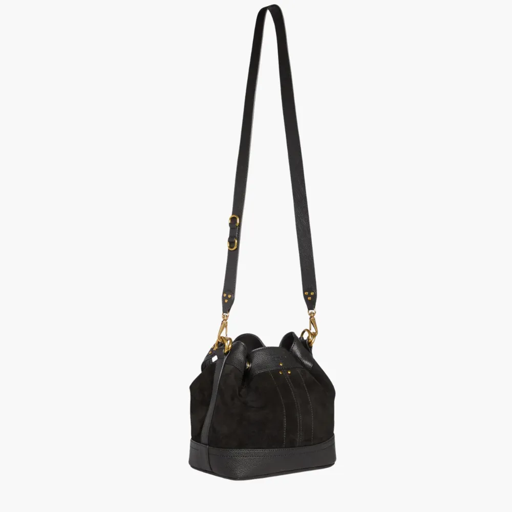 Jerome Dreyfuss Ben S - Split Suede Noir