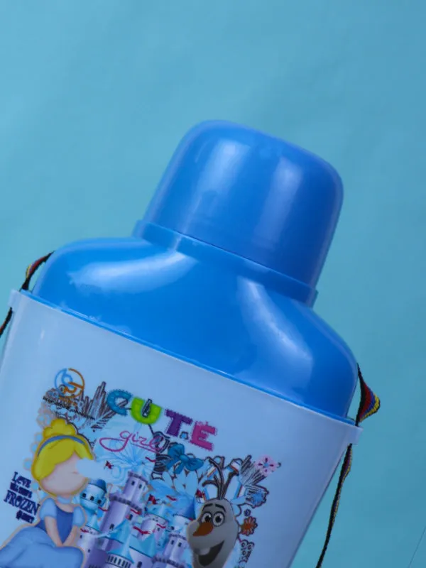 Kids Water Bottle Polo Cooler Frozen Blue