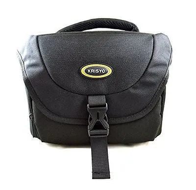 Krisyo Waterproof Anti-shock DSLR SLR Camera Case Bag with Extra Rain Cover -...