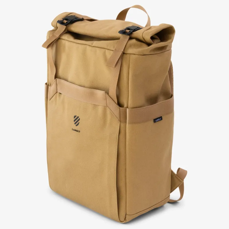 Langly Weekender Backpack With Camera Cube - Sand