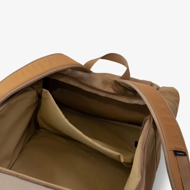 Langly Weekender Backpack With Camera Cube - Sand