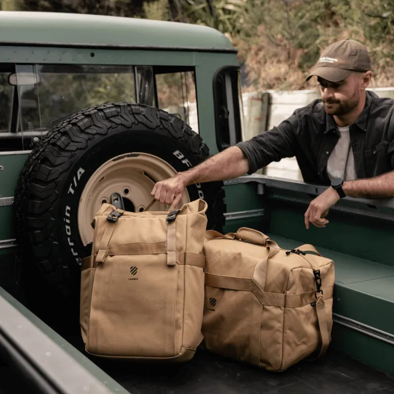 Langly Weekender Backpack With Camera Cube - Sand