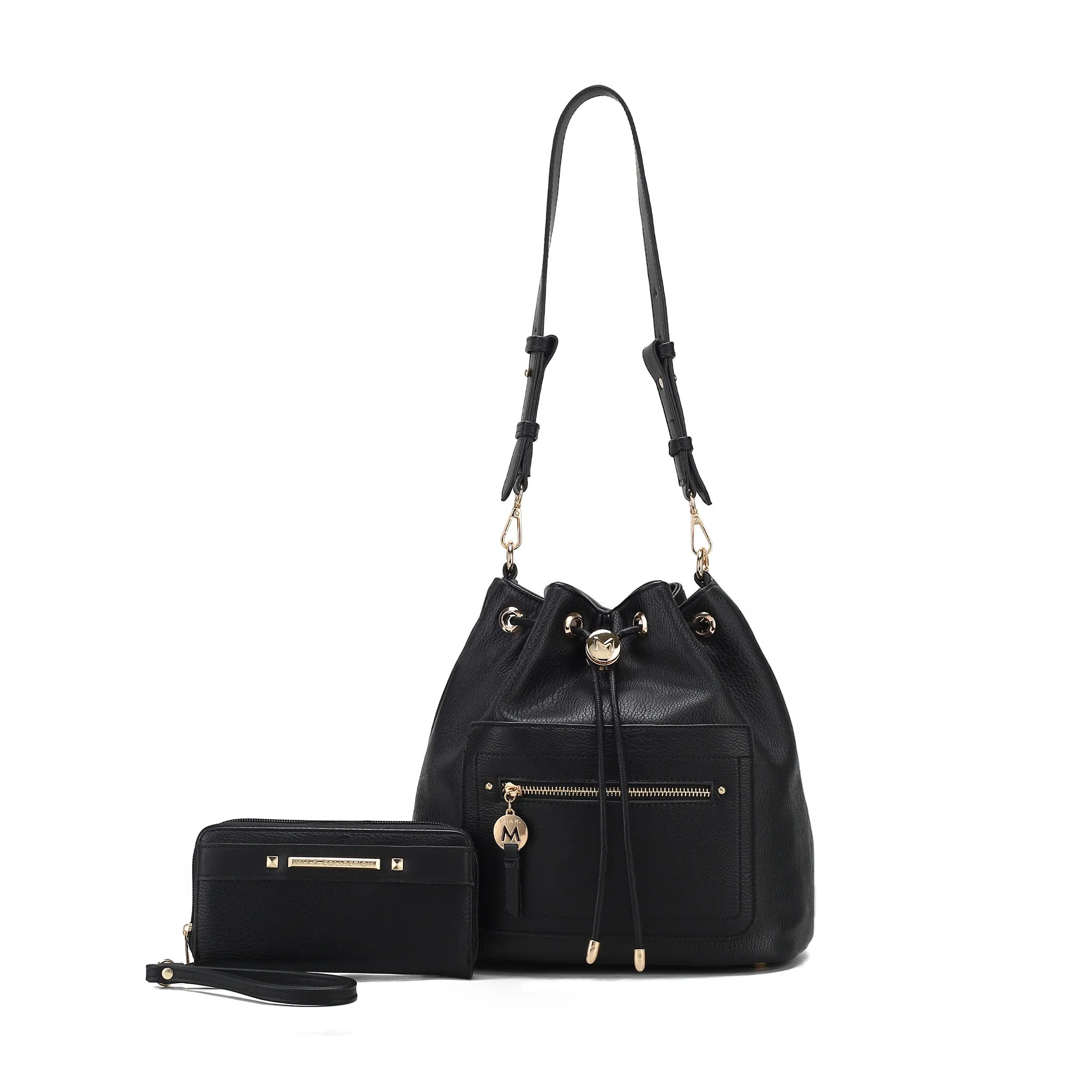 Larissa Bucket Bag and Wallet Set