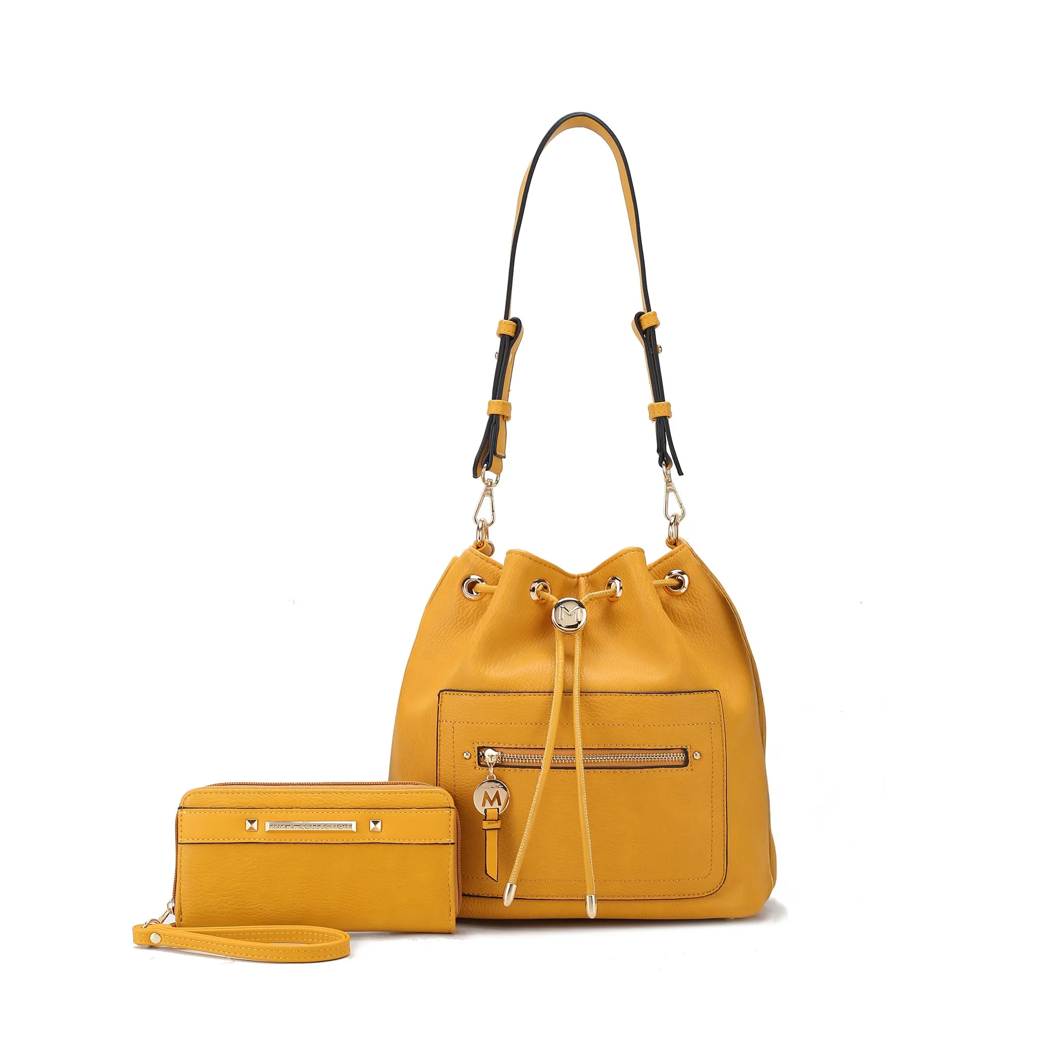 Larissa Bucket Bag and Wallet Set